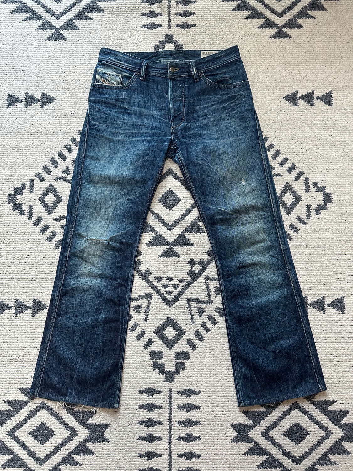 DIESEL ZATHAN Bootcut Denim 상품이미지1