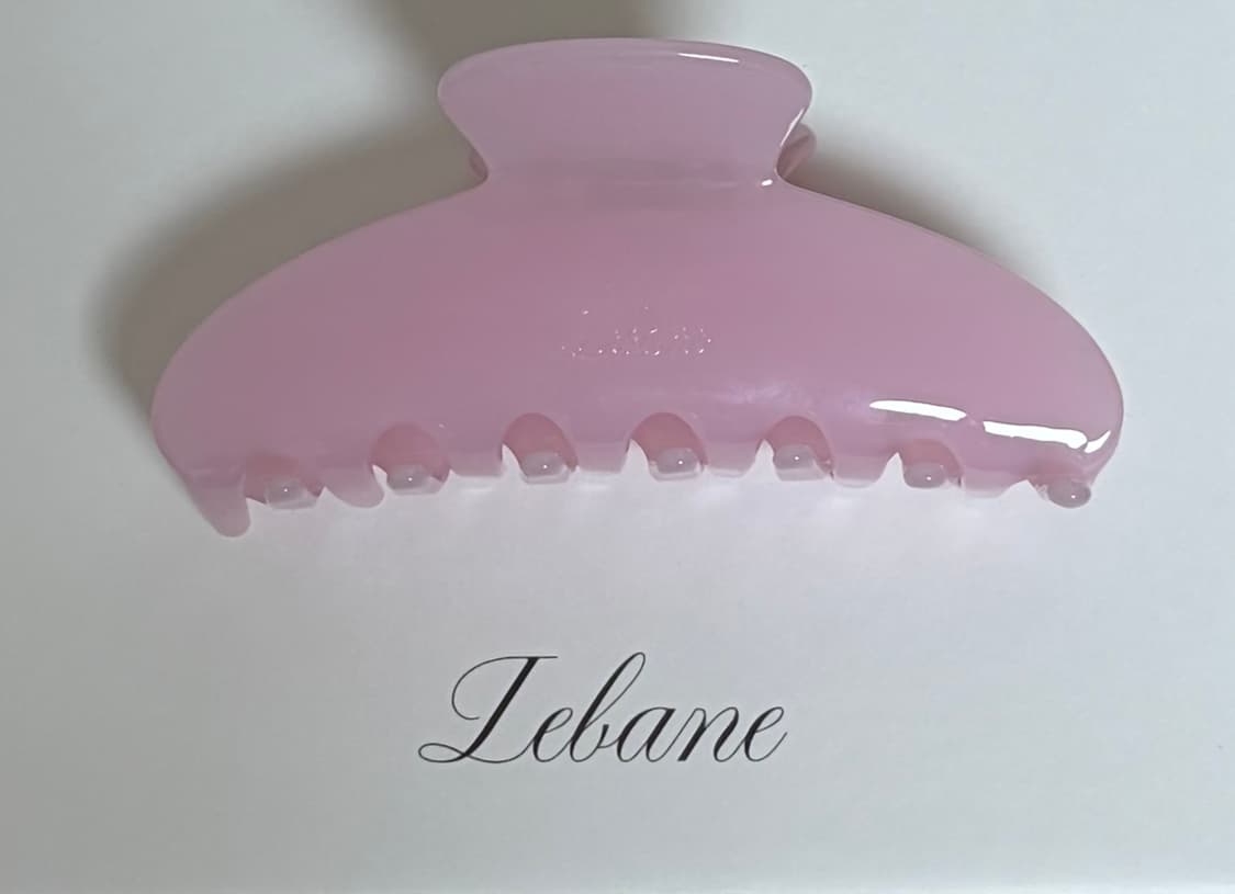 풀박) 르베인 비비안 바렛 헤어집게 헤어클립 핑크 상품이미지2