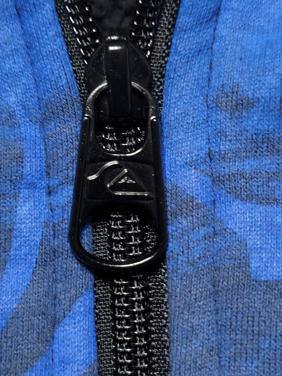 퀵실버 블루 패턴 후드집업 L 상품이미지6