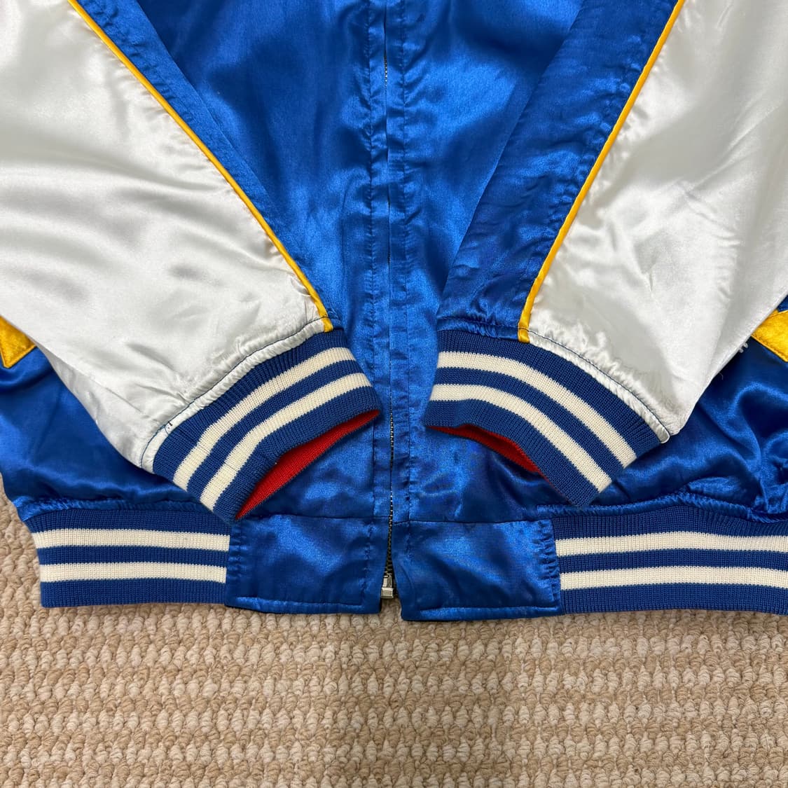 테드 컴퍼니 레드데빌 앤 타이거 벨벳 리버시블 양면 스카잔 상품이미지5