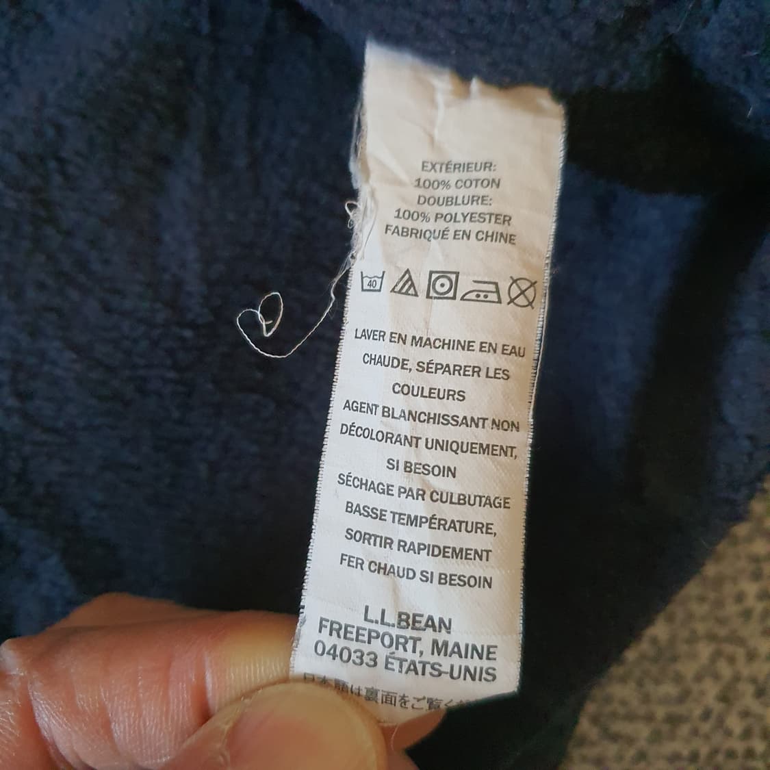 90s엘엘빈 플리스 안감 플란넬 셔츠 자켓 no.55 상품이미지6