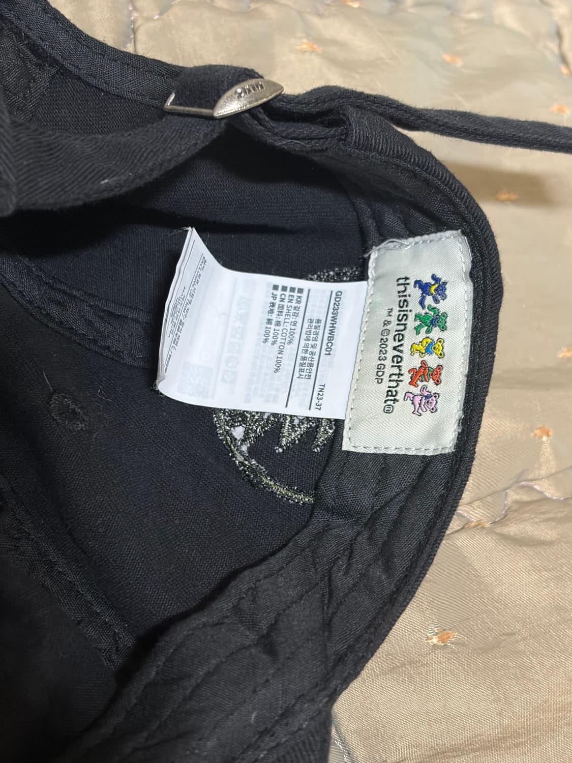 그레이트풀데드 x디스이즈네버댓 모자 os 상품이미지3