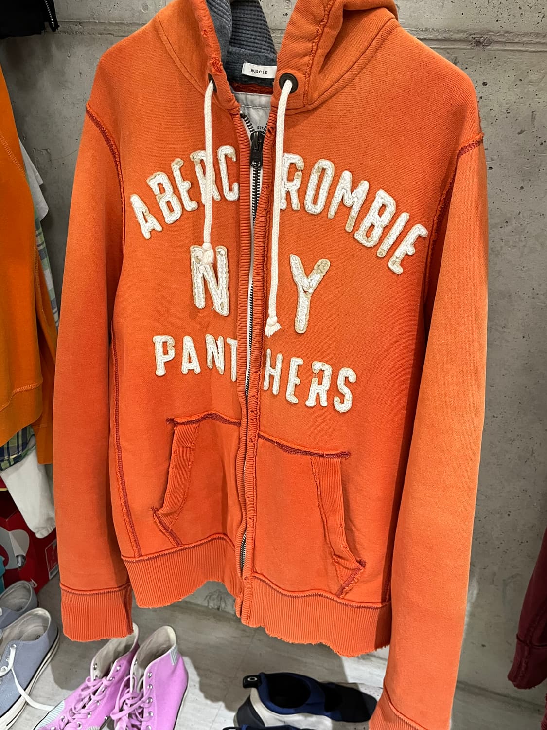ABERCROMBIE VINTAGE HOOD ZIP UP 상품이미지4