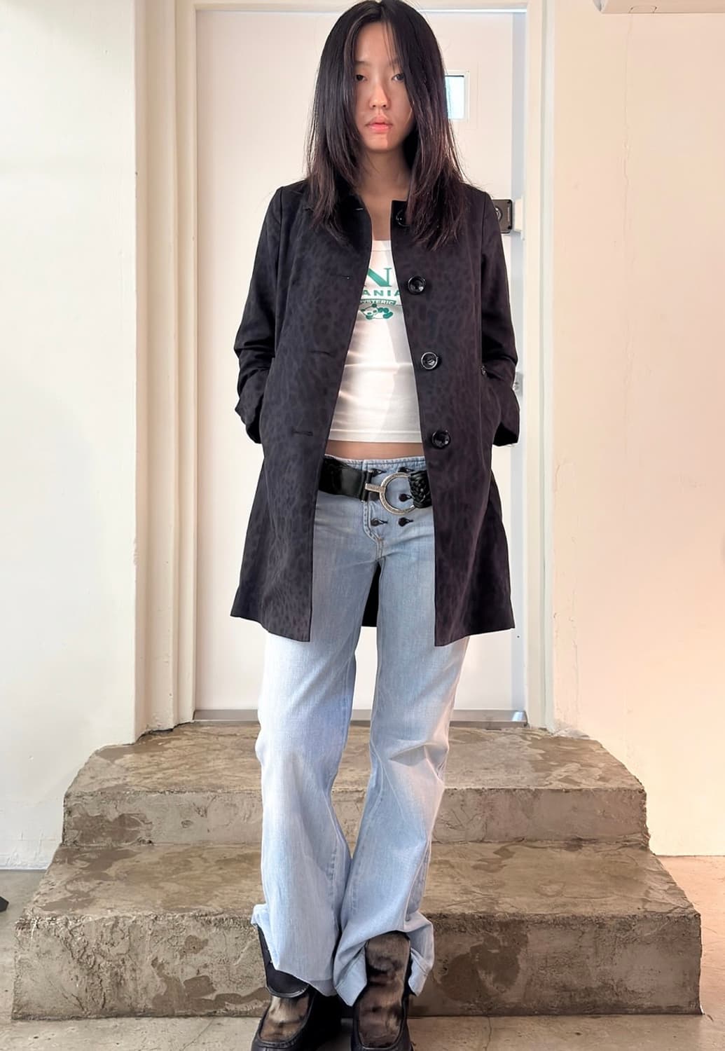 히스테릭 글래머 레오파드 코트 상품이미지1