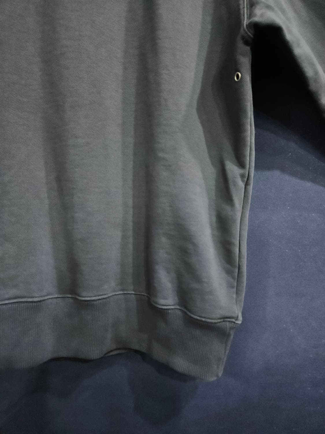 플라스틱 프로덕트 다크그레이 남성 오버핏 95~100 맨투맨  상품이미지6