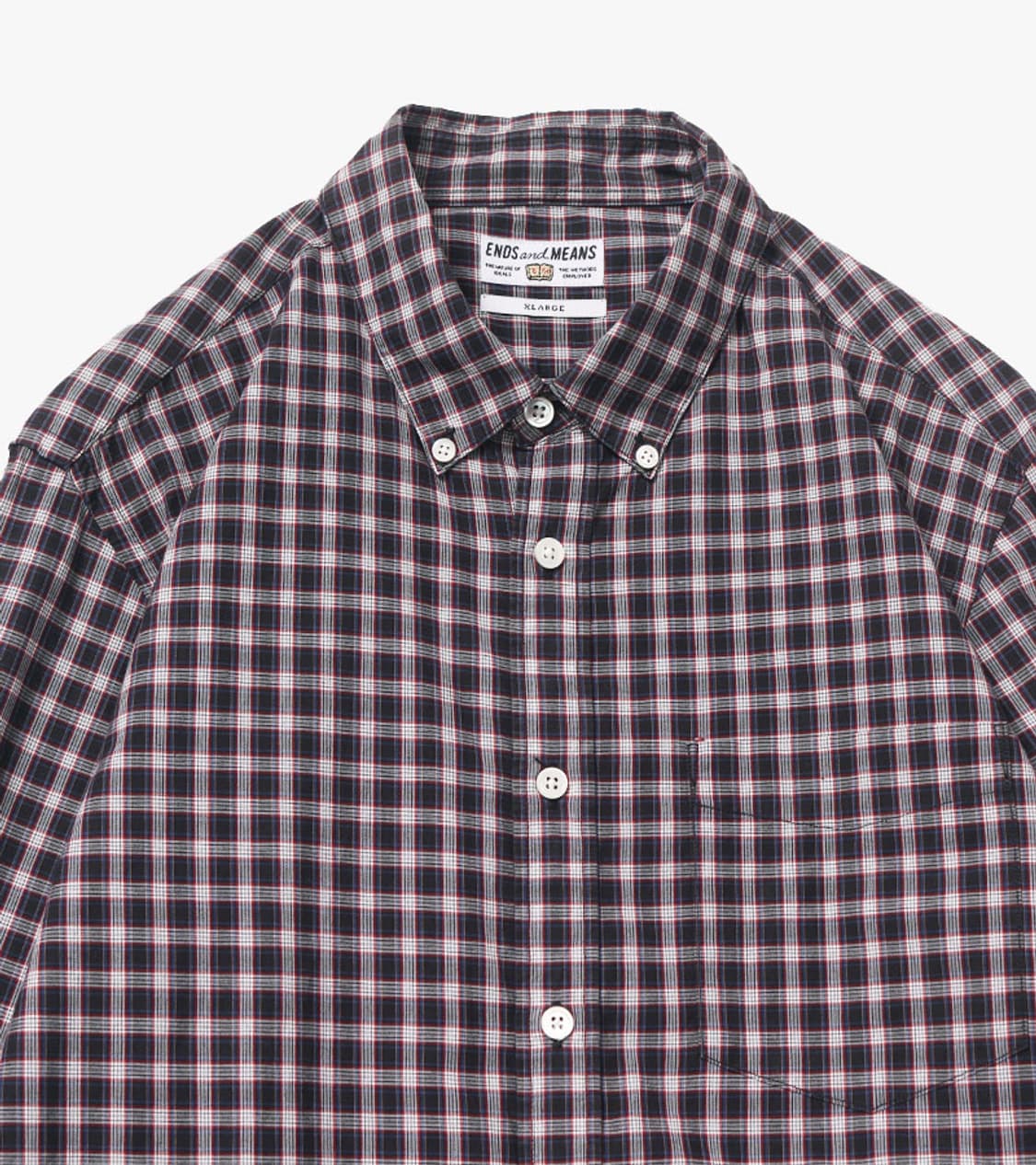 ENDS AND MEANS - CHECK SHIRT 상품이미지2