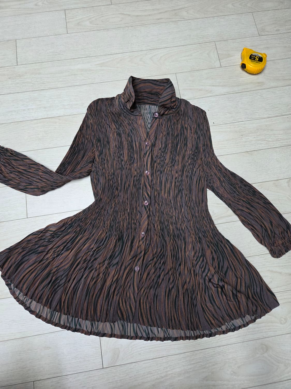 플리츠미  블라우스 + 팬츠  세트  상품이미지2