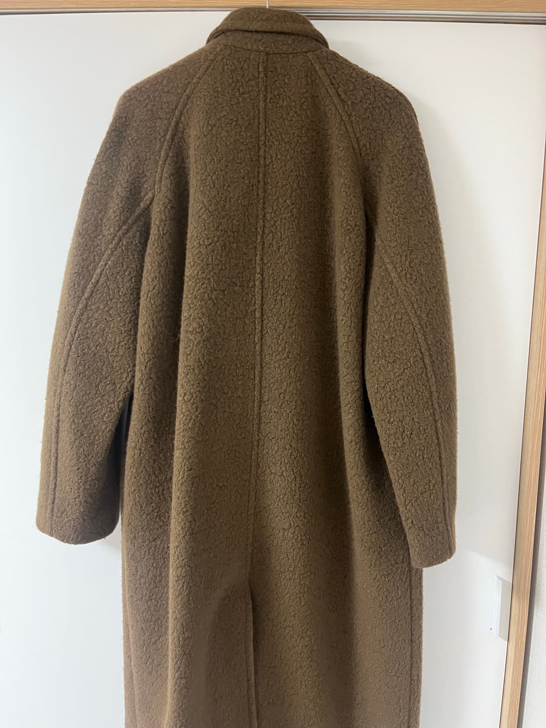 아모멘토 22FW 알파카 코트 (브라운) _M size 상품이미지6