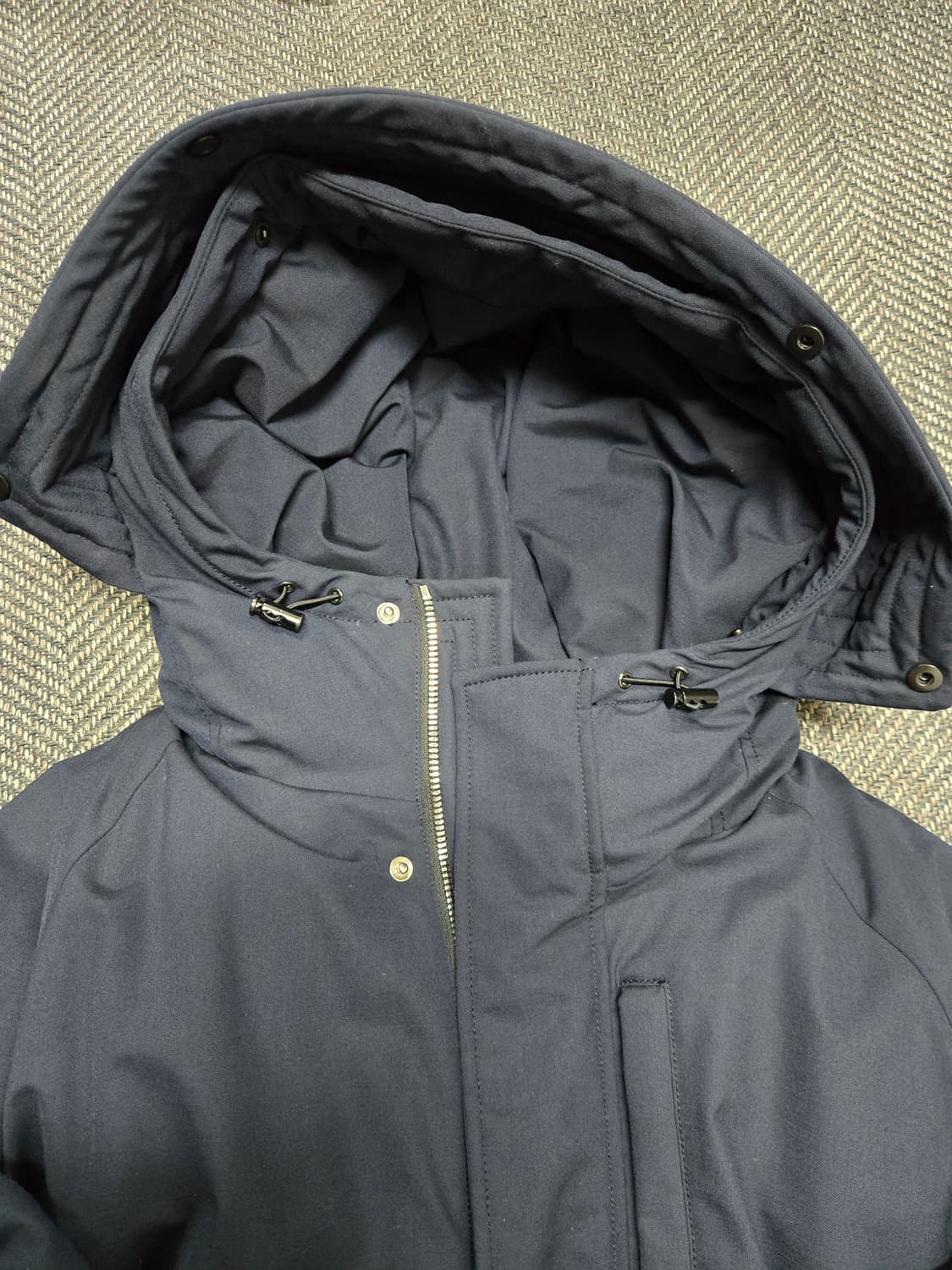 한섬 시스템 옴므 구스다운패딩 롱패딩 상품이미지4