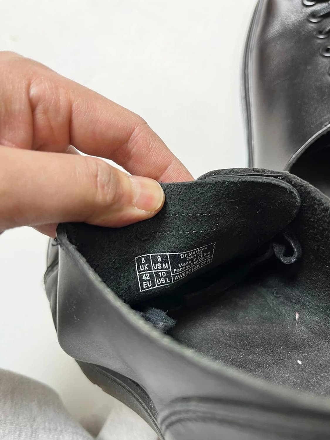 닥터마틴 17AW 단테 6홀 스니커즈 Q1387 상품이미지7