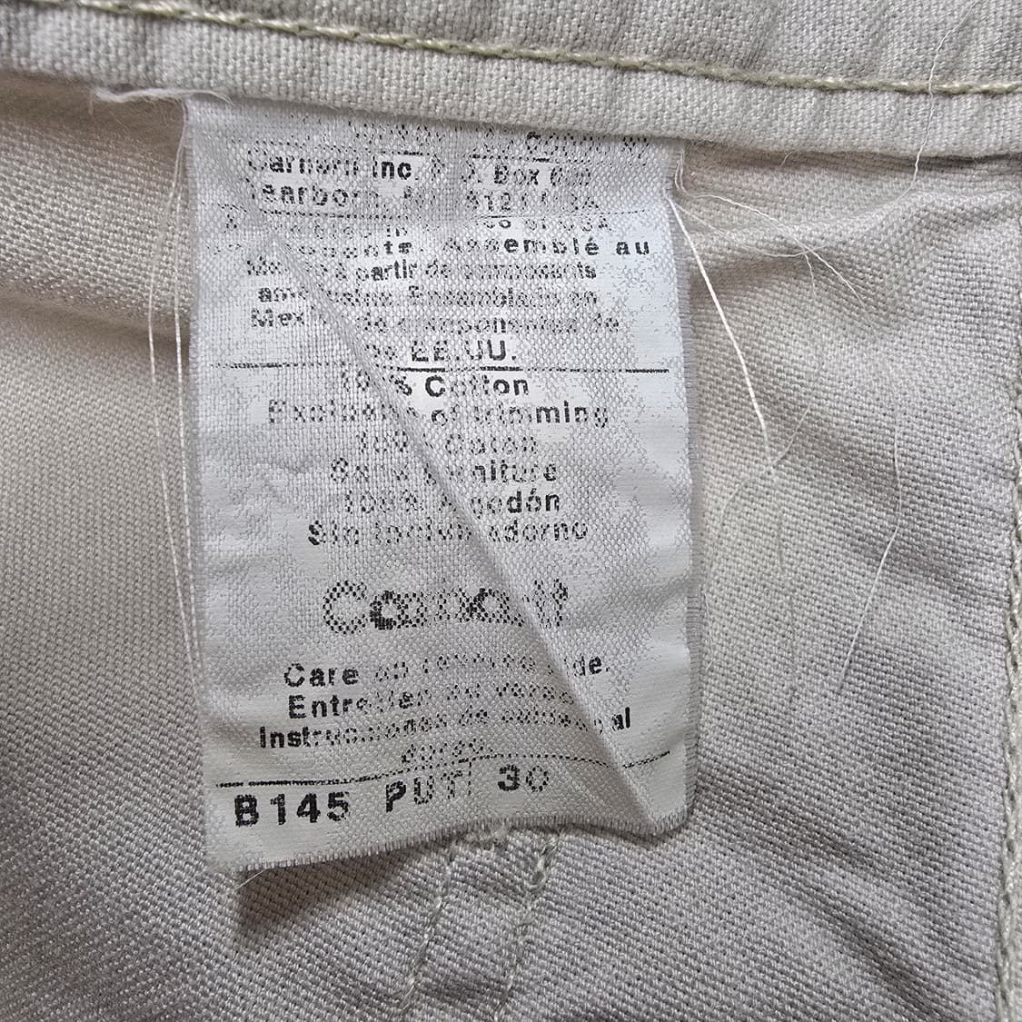 Vintage 00s 칼하트 b145 put 숏 29인치 상품이미지3