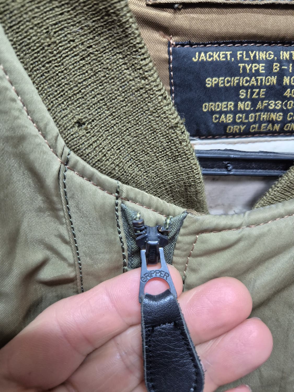 갭 클로징 b-15 자켓 상품이미지2