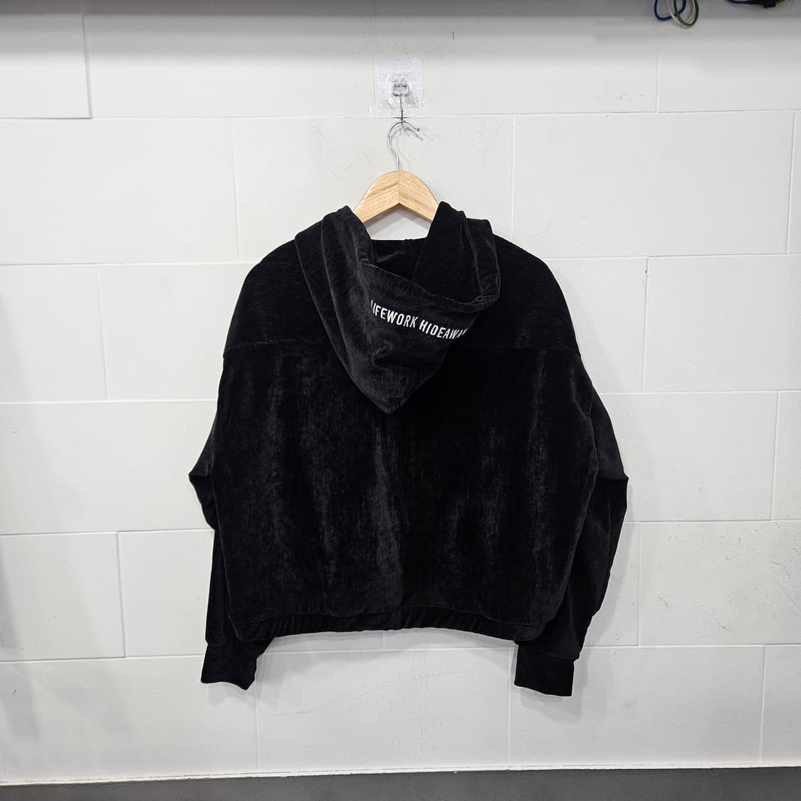 라이프워크 벨벳 후드 집업  상품이미지4