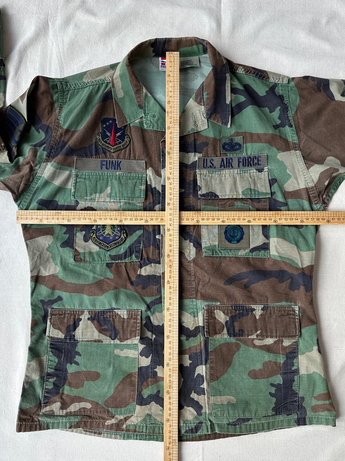 미공군 프로퍼 우드랜드 립스탑 BDU 자켓 M-R 100 상품이미지10