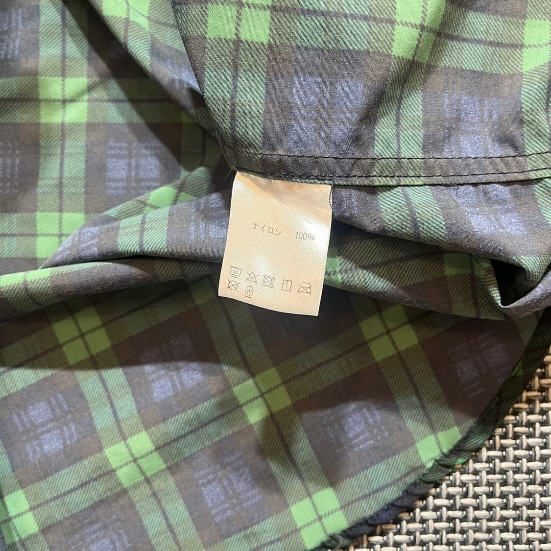 Burlap Outfitter 나일론 체크 자켓 상품이미지6