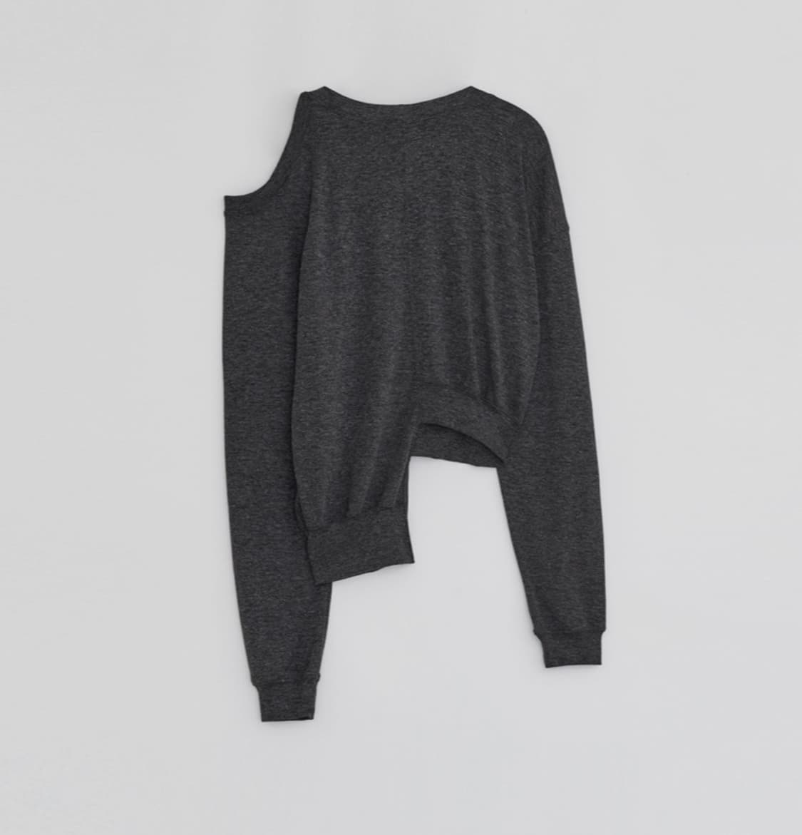 다이애그널 언발란스 홀 가디건 상품이미지2