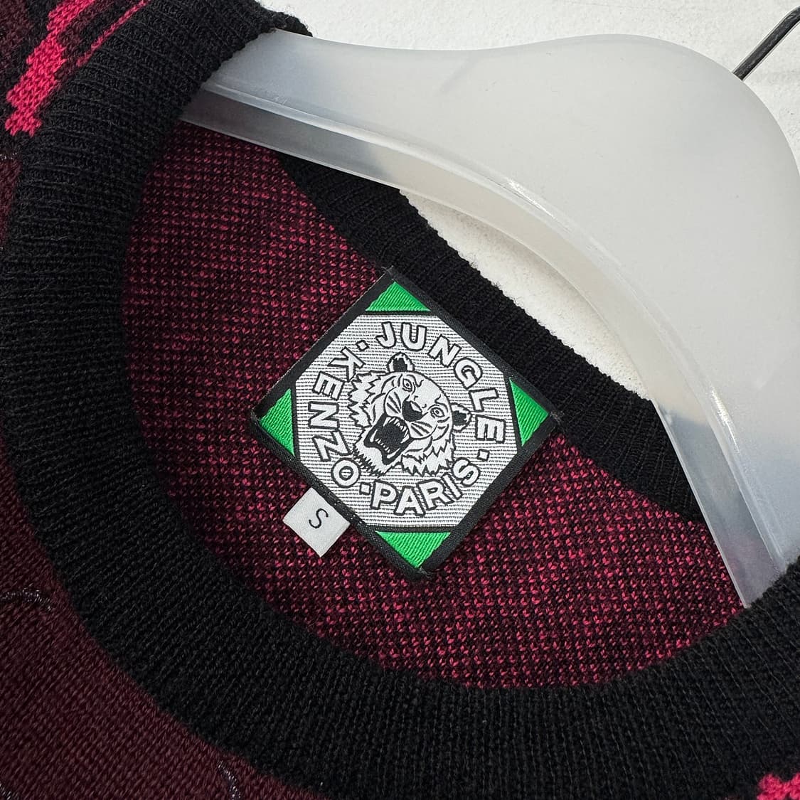 겐조 KENZO 타이거 자카드 니트 스웨터 상품이미지3