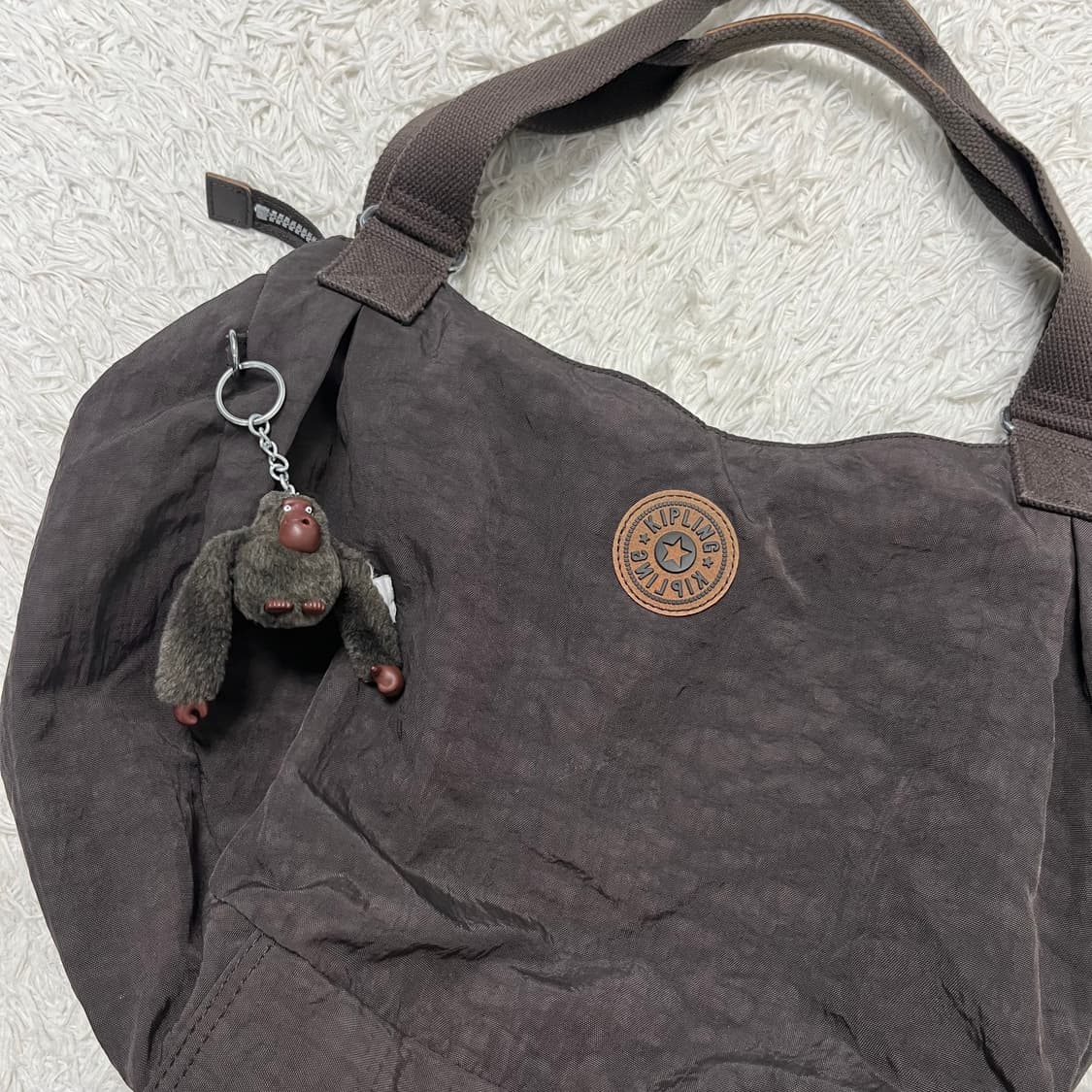 Kipling brown shoulder bag 상품이미지4