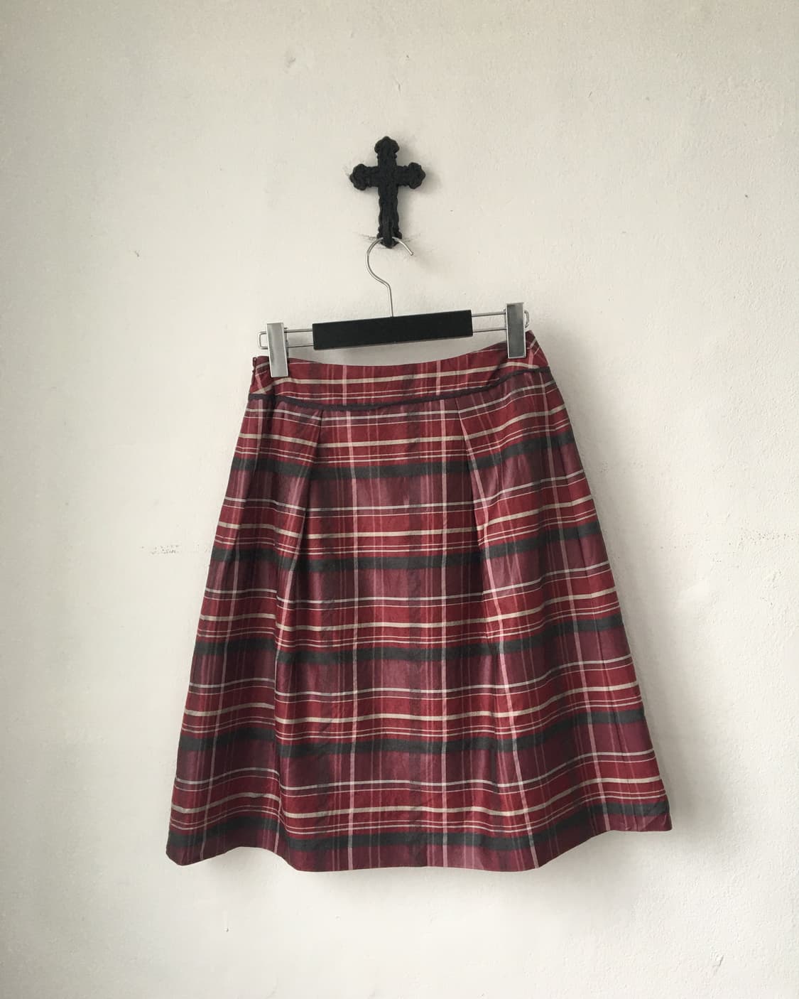 Courreges check pattern skirt 상품이미지2