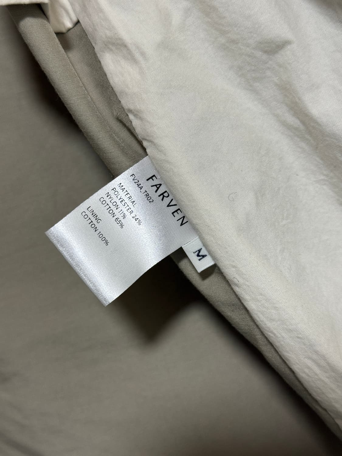 파르벵 클래식 롱코트 트렌치코트 상품이미지6