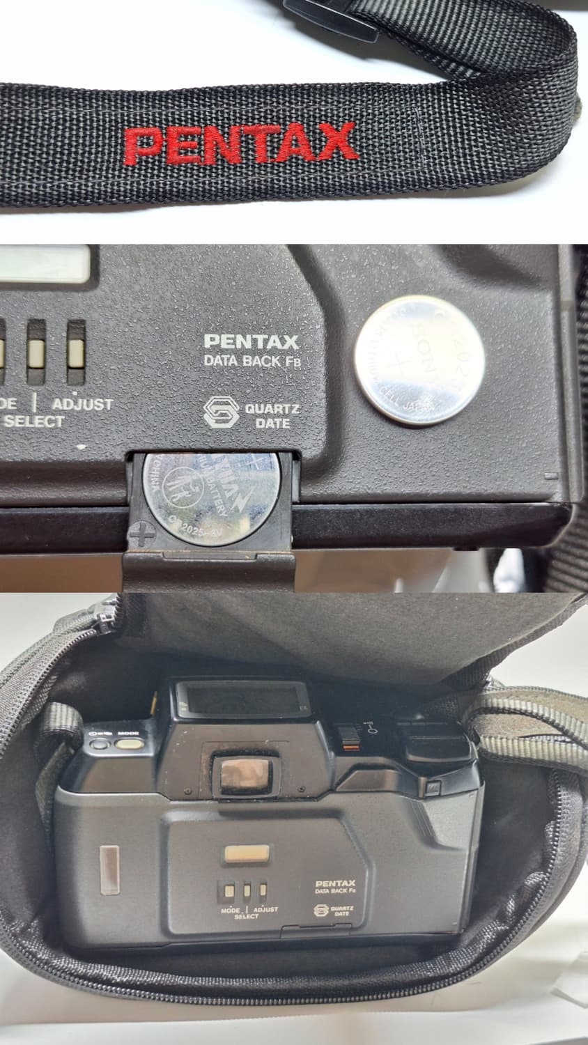 빈티지 필름카메라 풀세트/펜탁스 SF7 70-200mm 렌즈 스트랩 가방 상품이미지7
