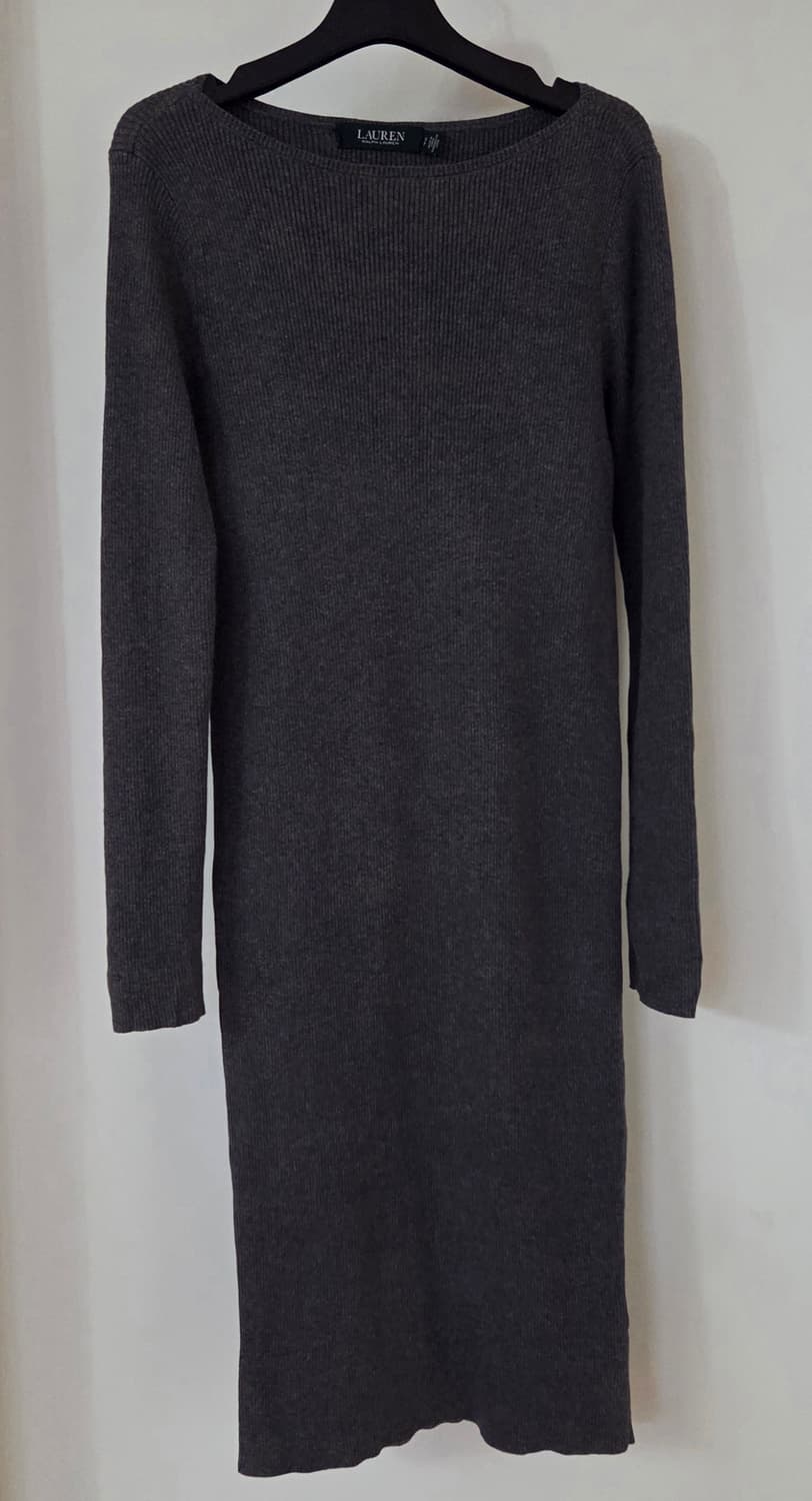 Lauren 로렌 랄프로렌 골지 니트 롱 원피스 가디건 셋업 상품이미지2