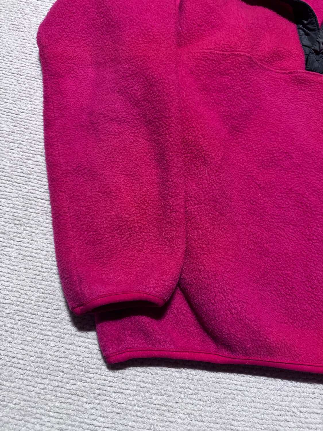 90s USA 파타고니아 신칠라 스냅티 핑크 L 상품이미지5