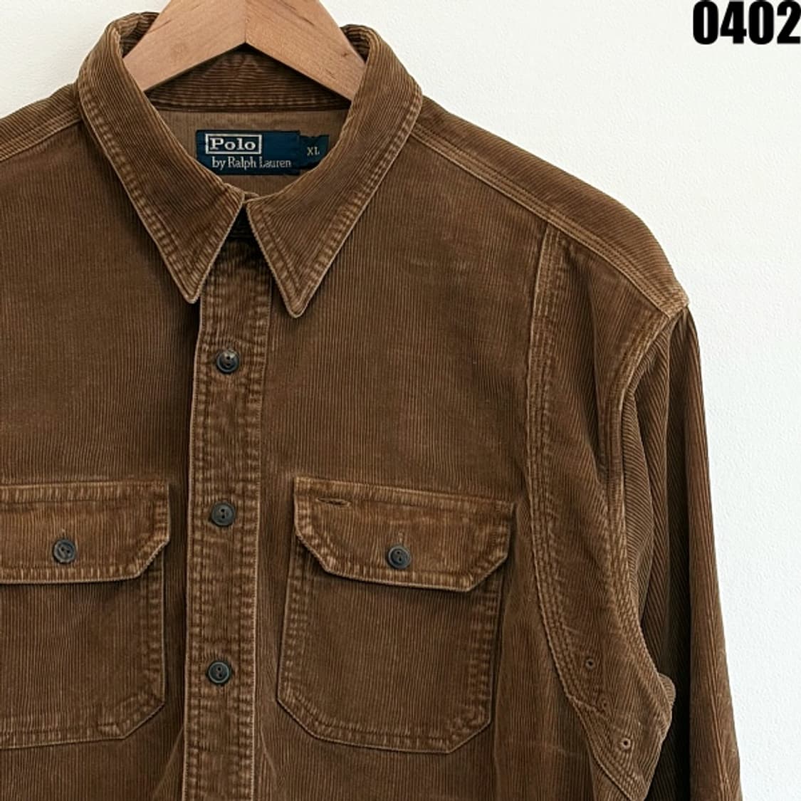 폴로 랄프로렌 코듀로이 셔츠 XL 0402 상품이미지2