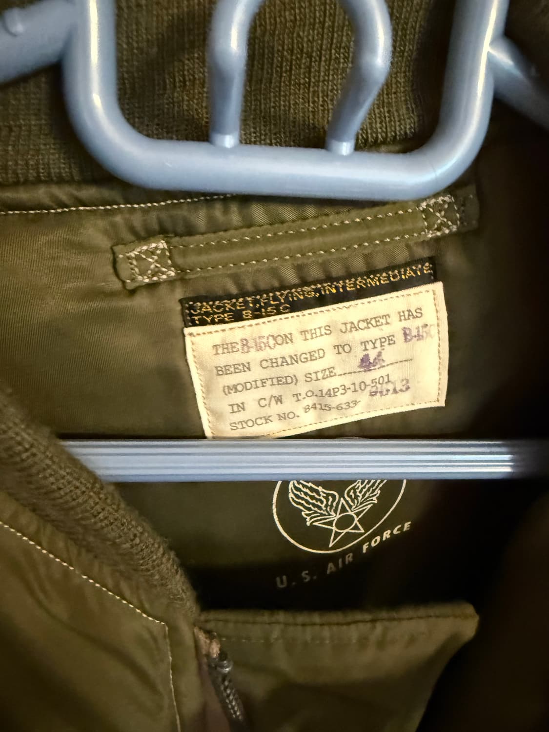 버즈릭슨 b-15c olive (mod.) 44사이즈 상품이미지2