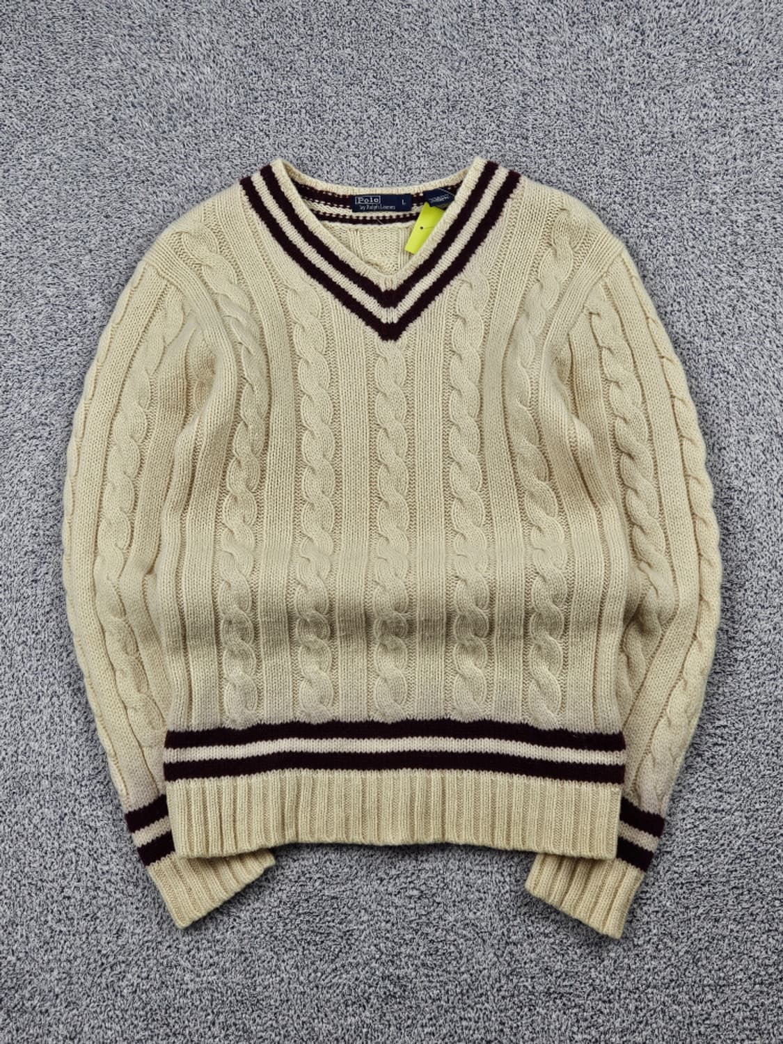 폴로랄프로렌 크리켓 케이블 스웨터 니트 ( L ) / 10219 상품이미지1