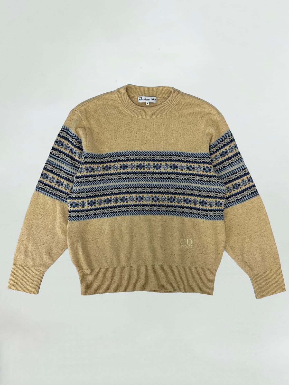 디올 패턴 디자인 아카이브 로고 니트 상품이미지1