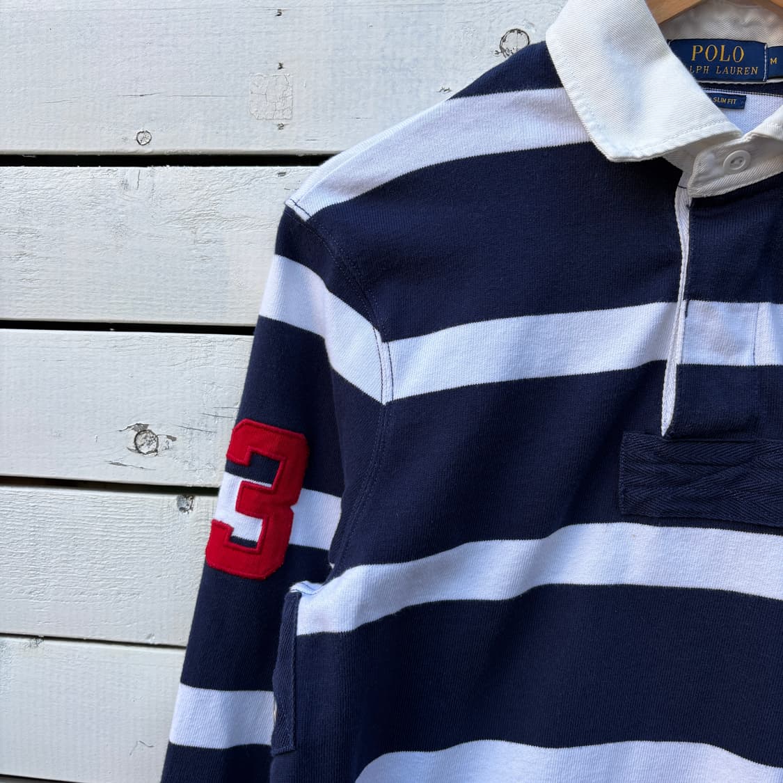 Polo 폴로 빅포니 스트라이프 럭비티 상품이미지3