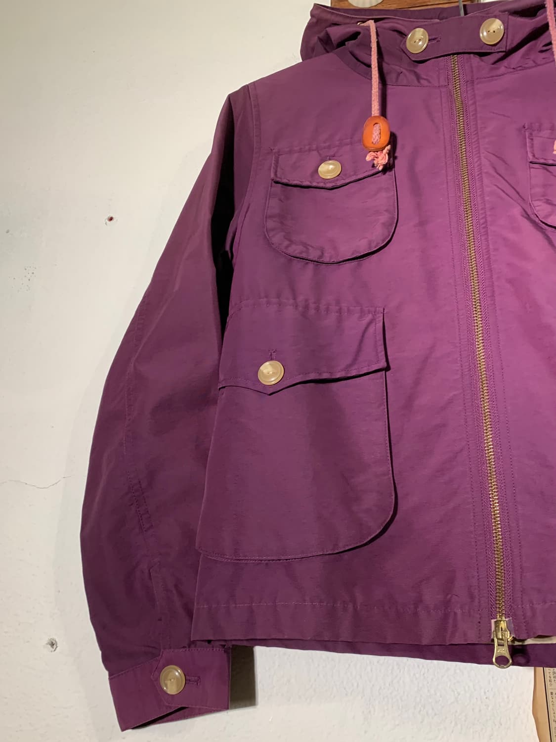 빔즈보이 퍼플 윈드브레이커 자켓 상품이미지4