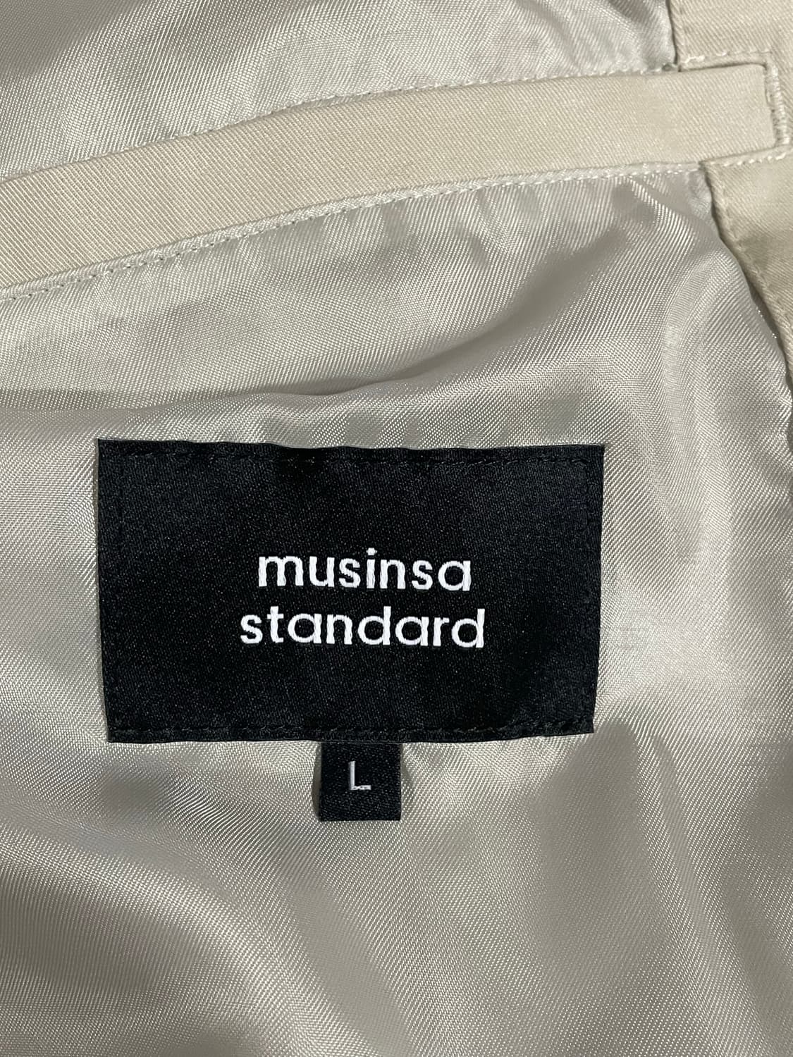 무신사 스탠다드 코튼 해링턴 자켓 상품이미지2