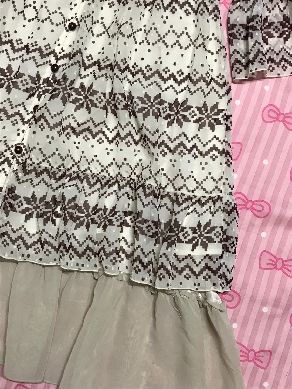 Lest rose 눈꽃 ops set 모리 페어리 상품이미지3