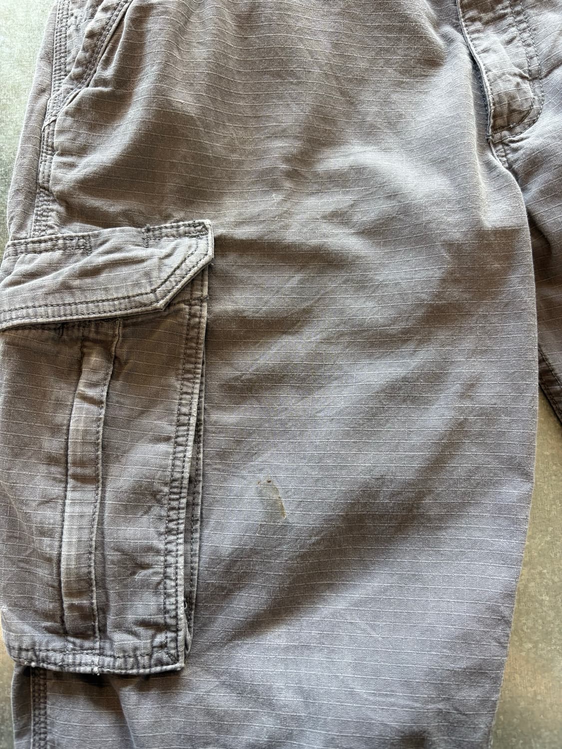 칼하트 carhartt 빈티지 그레이 카고팬츠 상품이미지7