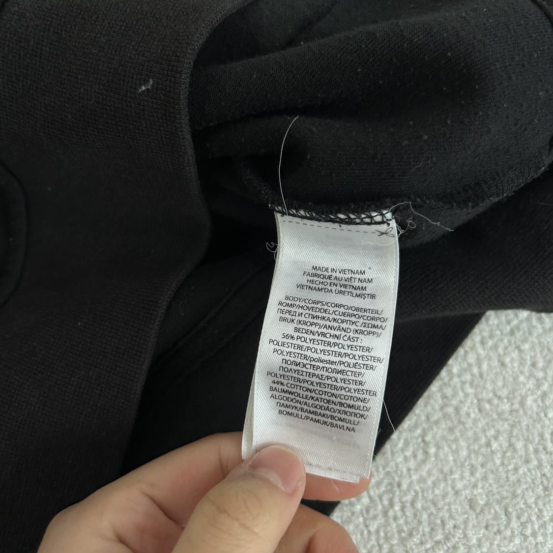 폴로 랄프로렌 블랙 후드집업 L 상품이미지4