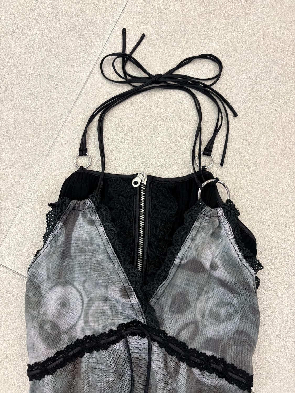 Ozz On 오리엔탈 홀터 탑 세트 상품이미지2