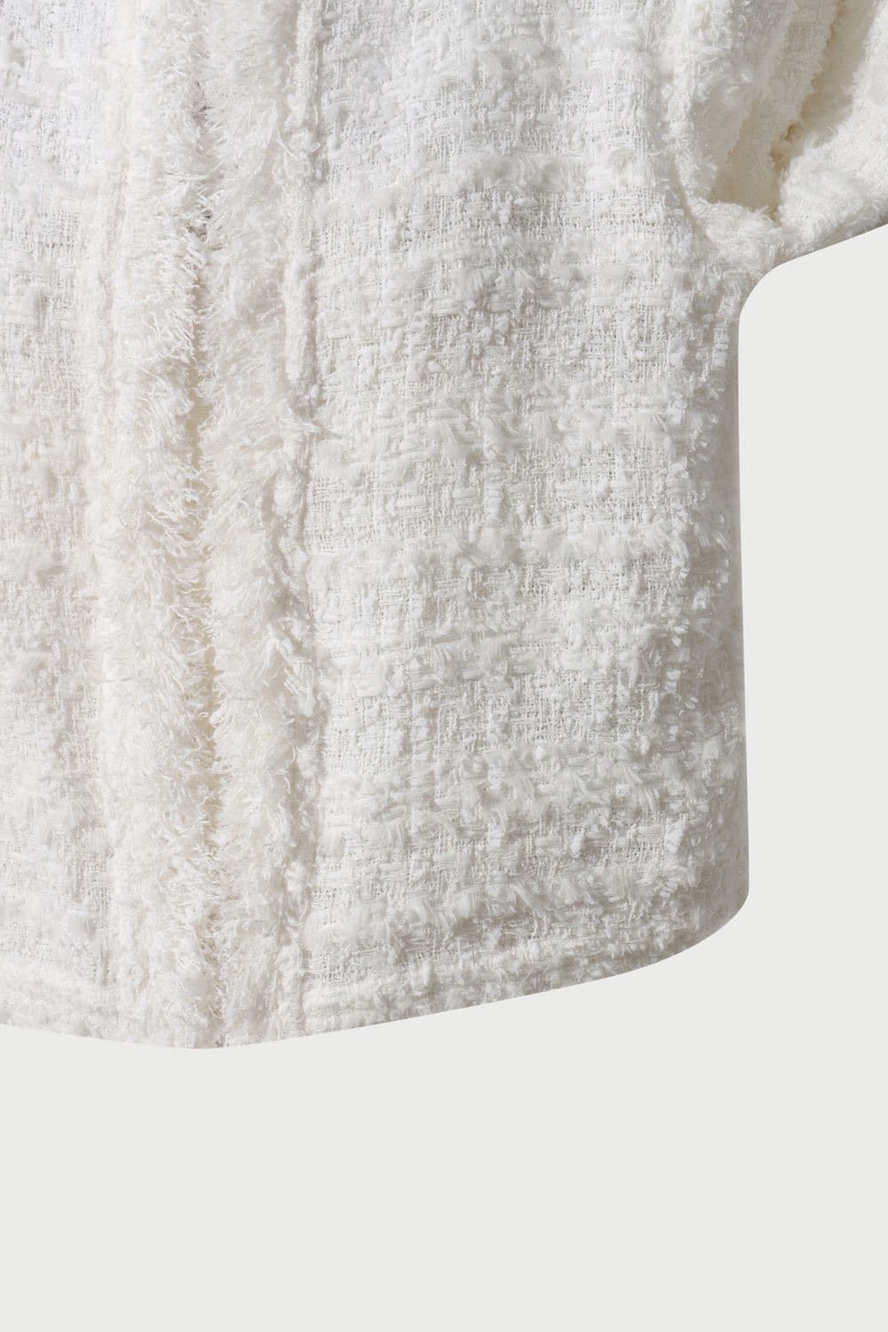 이로 2025 S/S 모아나 트위드 자켓 - 화이트36 상품이미지5