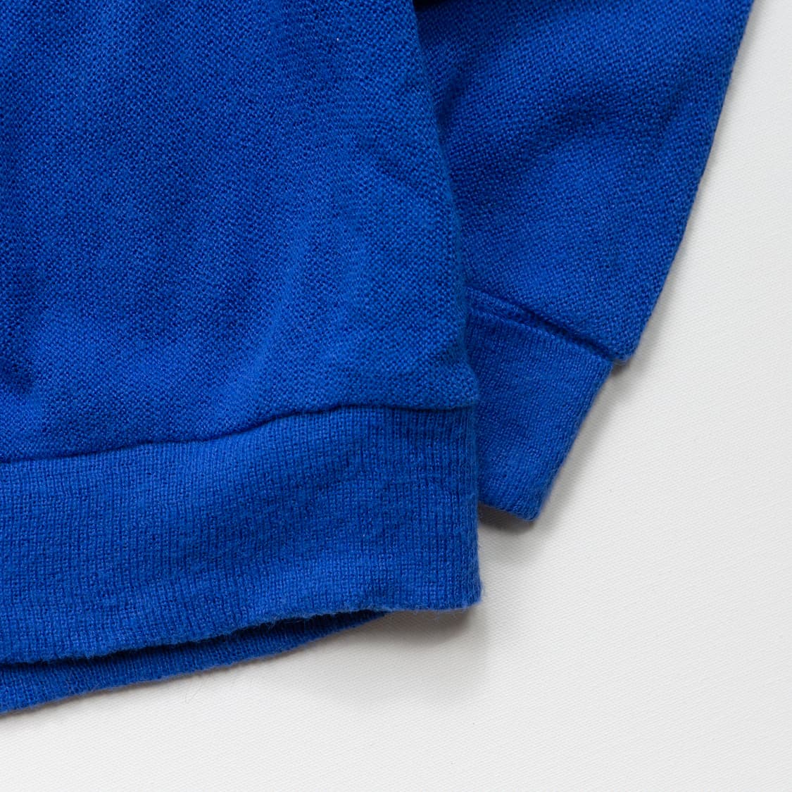 80s IZOD 라코스테 아크릴 가디건 블루 상품이미지5