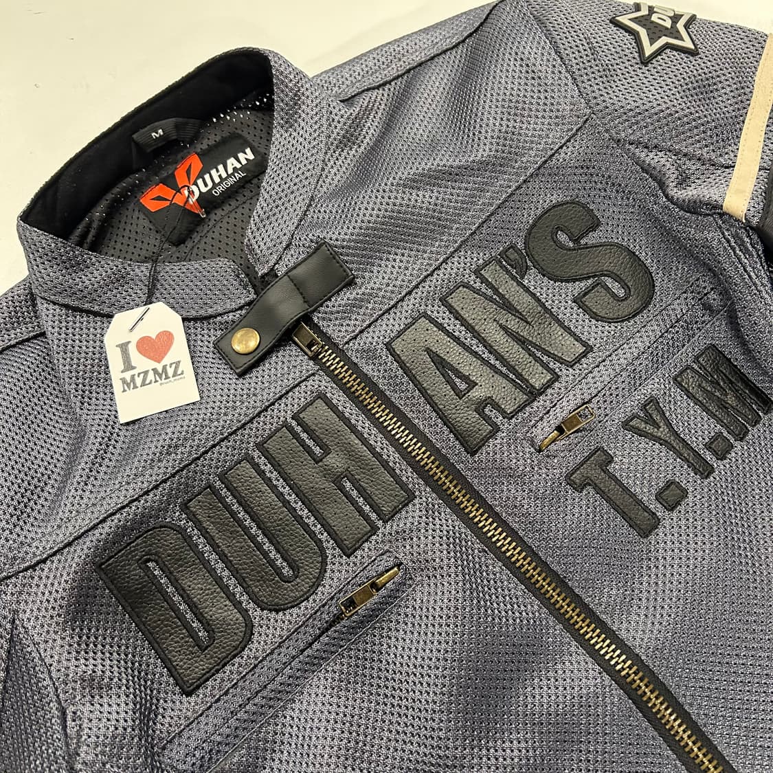 [M] DUHAN 오토바이 라이딩 메쉬 자켓 그레이 A646 상품이미지4