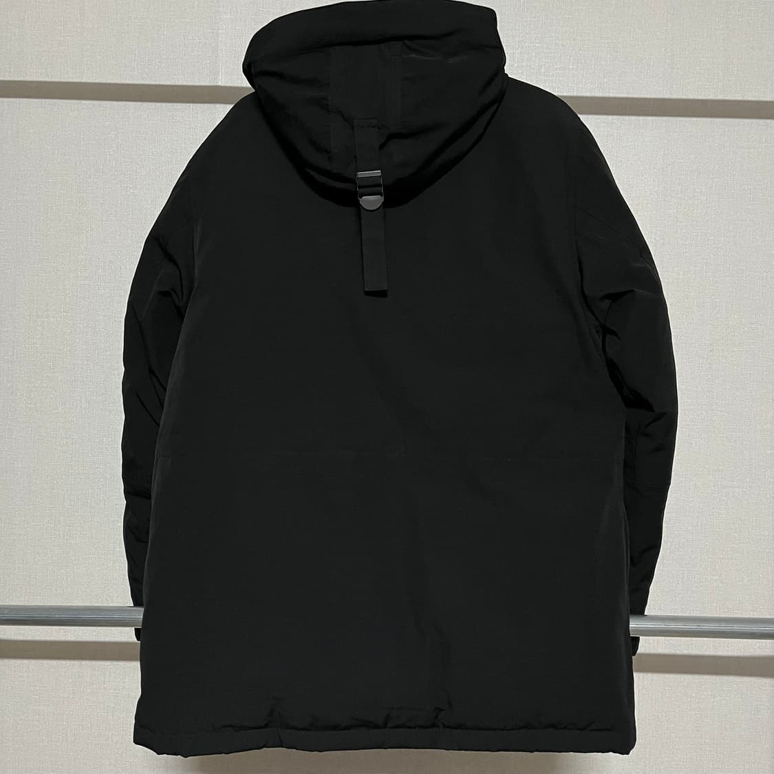 커버낫 후드 패딩 블랙 M 상품이미지2