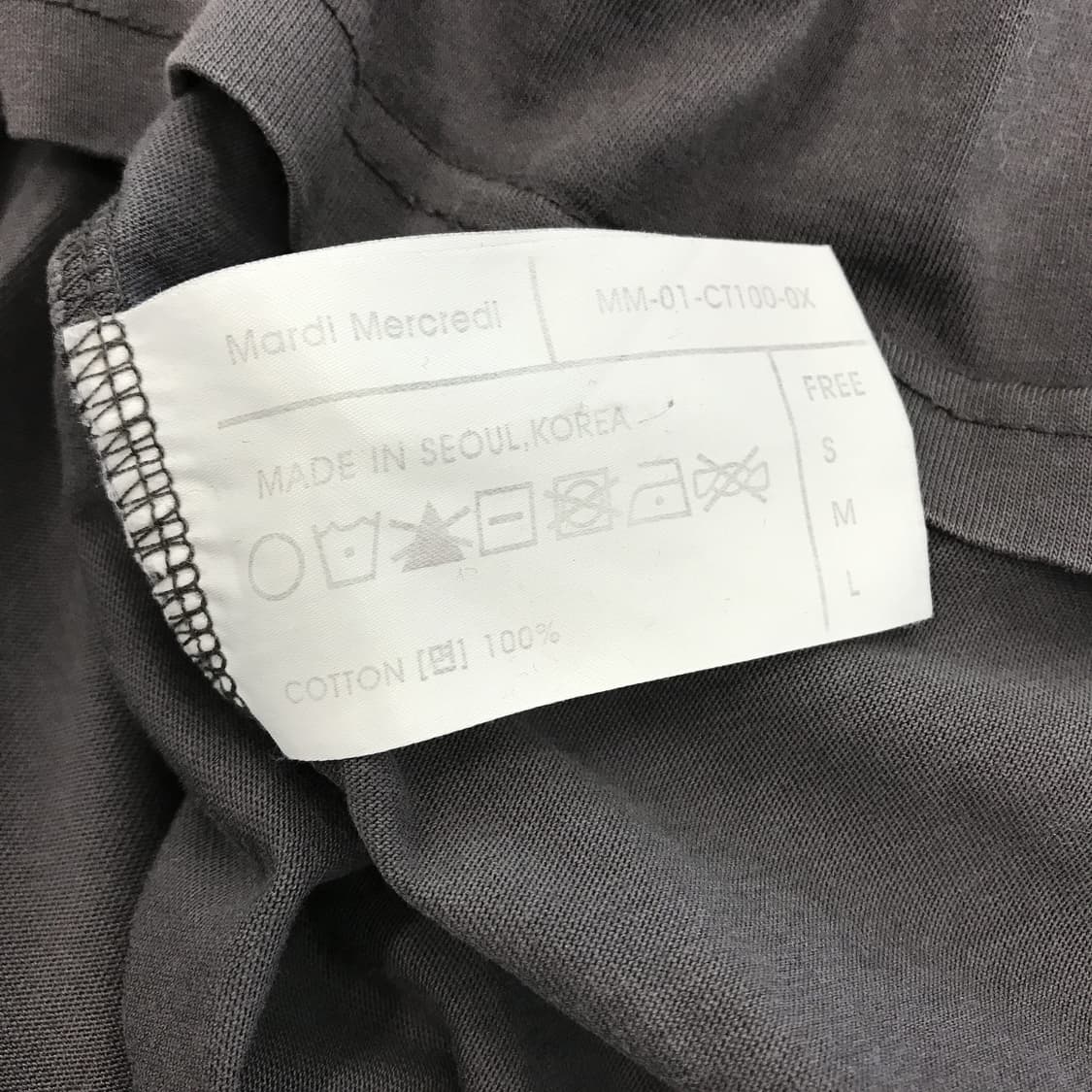 MARDI 플라워마르디 유니섹스 반팔 [F] 상품이미지5