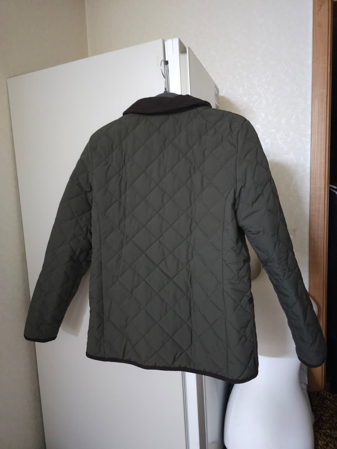 릴리젼 퀼팅 자켓 여성용 올리브 상품이미지4