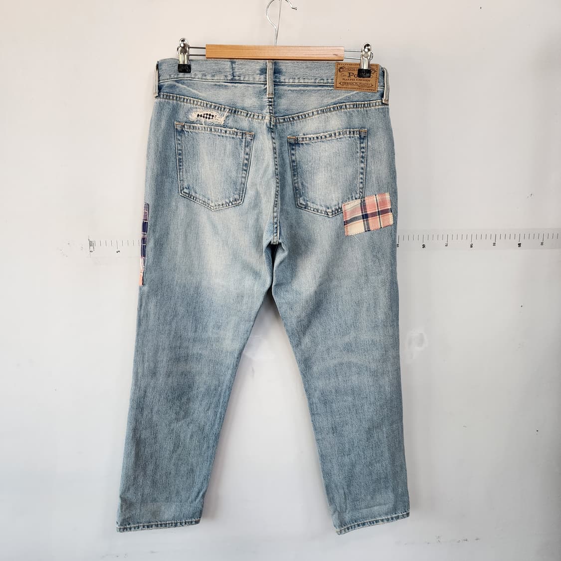  폴로 랄프로렌 패치워크 데님 바지 상품이미지3