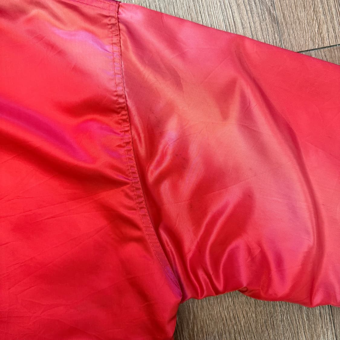 USA 빈티지 바시티자켓 레드 상품이미지5