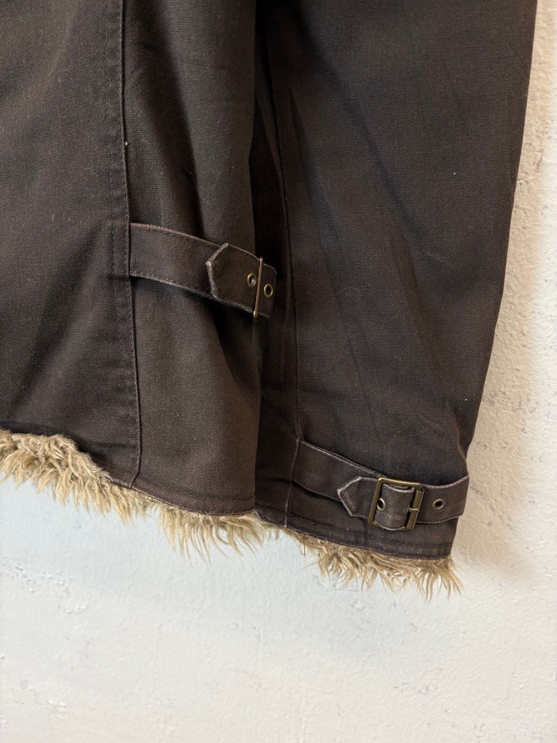 JPN 빈티지 포켓 퍼 코튼 자켓 상품이미지6