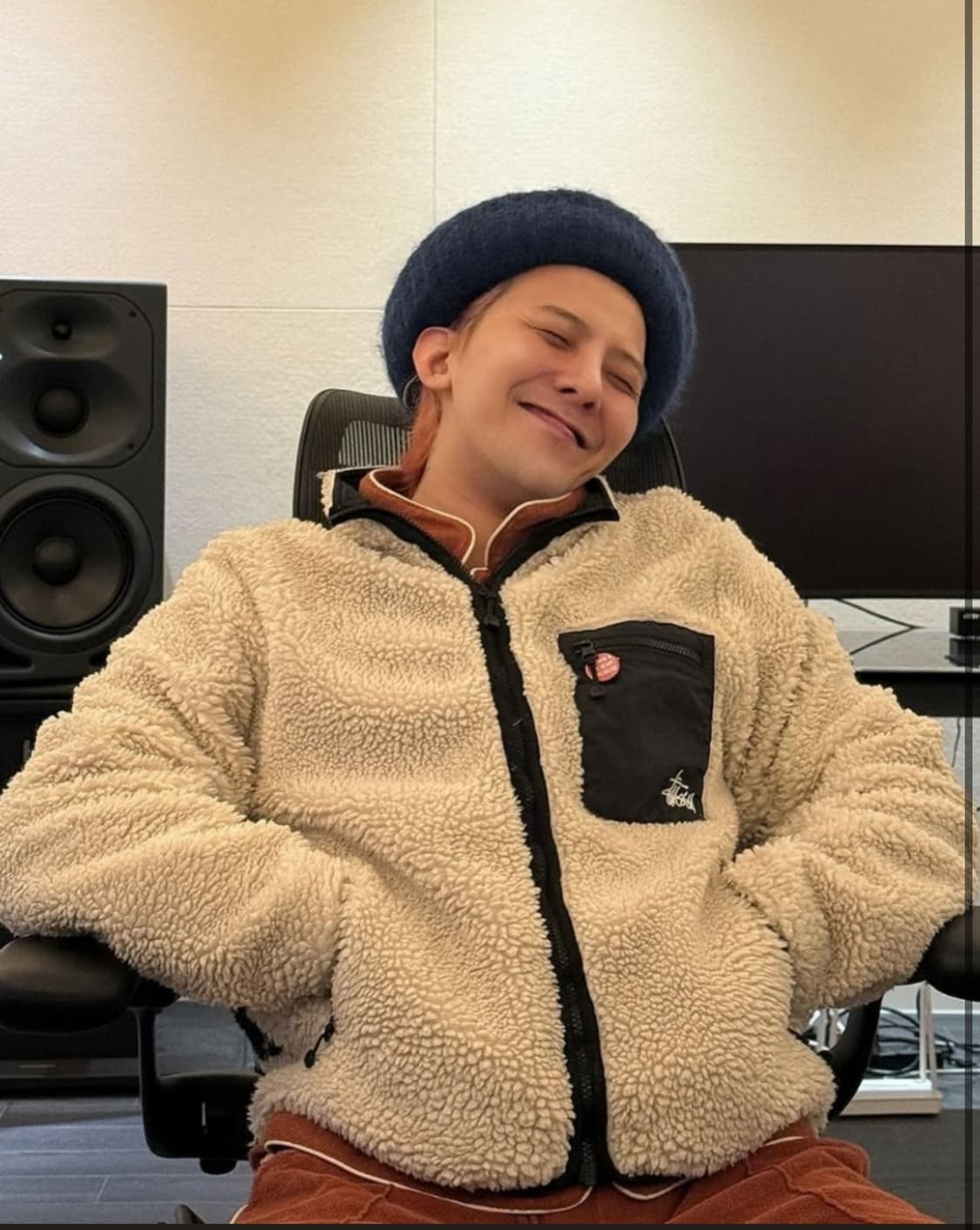 스투시 비너스 자카드 쉐르파 플리스 자켓 L 판매 상품이미지1