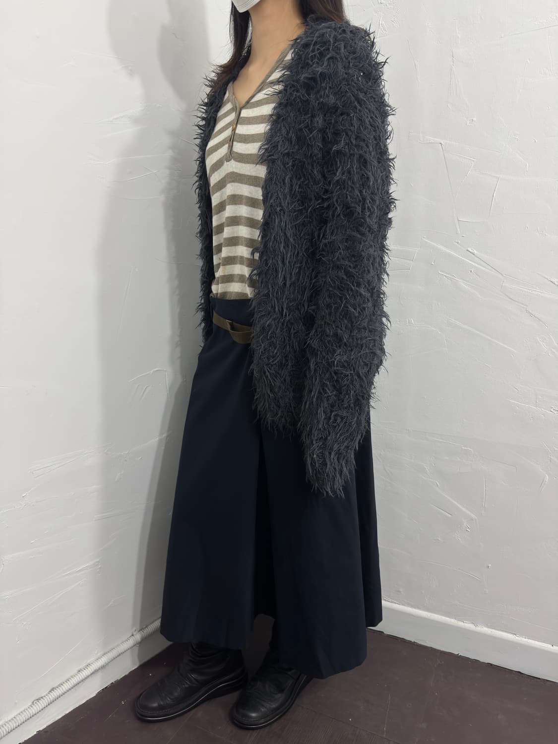 nemika belt design skirt 상품이미지7