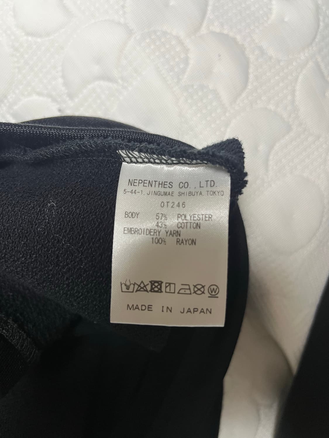 니들스 브이넥 가디건 블랙 L 상품이미지5